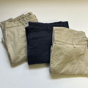 Old Navy pants men's size 33 waist, lot of 3x pairs